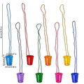 Shot Glass Bead Necklace