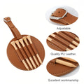 Pu Leather Golf Tee Holder With Buckle