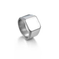 Square Titanium Steel Ring