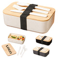 Lunch Box With Bamboo Lid