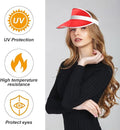 UV Protection Poker Visor Hat