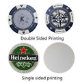 Customized Shape Absorbent Paper Coaster-Full Color