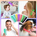 Plastic Hair Detangling Wide-Toothed Comb