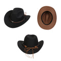 Cowboy Hat with Cow Head Accessory