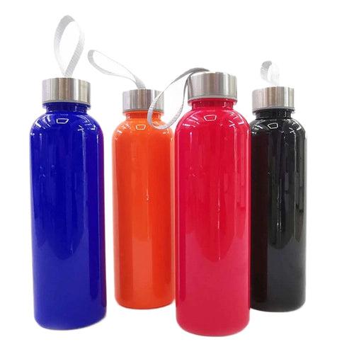 17Oz. Plastic Water Bottle With Strap