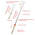 Stainless Steel Telescopic Barbecue Stick
