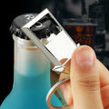 House Shaped Bottle Opener Keychain