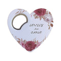 Portable Heart Shaped Beer Opener Magnetic Fridge Magnet