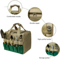 Folding Garden Stool With Tools Storage Bag