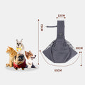 Adjustable Pet Carrier Backpack/ Small Dogs & Cats Sling Bag