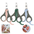 Kitten Nail Trimmer Tilted Blade Avoid Over Cutting
