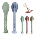 Biodegradable 3-In-1 Portable Tableware