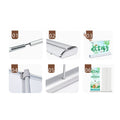 Portable Aluminum Alloy Vertical Retractable Roll Up Banner Stand
