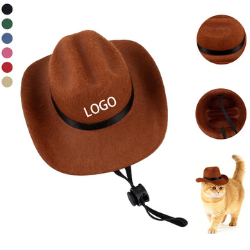Mini Pet Cowboy Hat