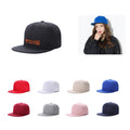 Flat Brim Hip Hop Hat Baseball Cap