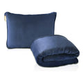 50X60" Packable Microfleece Travel Blanket W/ Carabiner