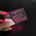 Luminous Acrylic Business Card