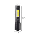Flashlight With Side Light