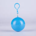Disposable Rain Poncho in Compressed Ball