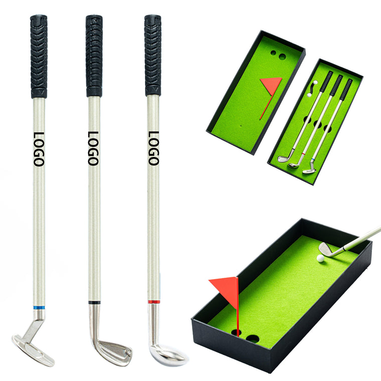 Golf Club-Shaped Pen Gift Box