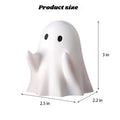 Cute Ghost Desk Pen Holder Figurine Decor