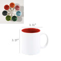 Two-tone Coffee Ceramic Mug