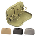 Collapsible Plastic Car Backseat Tray Desk With Cup Holder