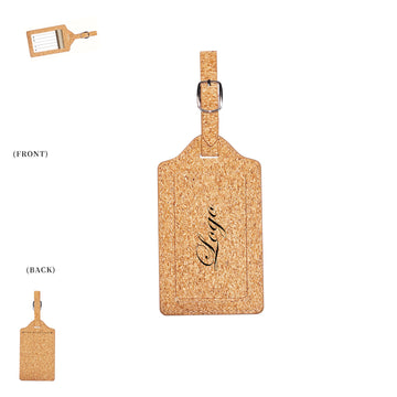 Cork Luggage Tag