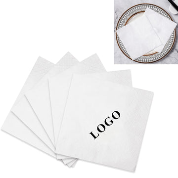 Custom White Linen Napkins