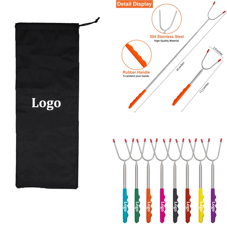 45 Inch Telescopic Roasting Fork