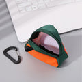 Polyester Mini Crossbody Coin Key Organizer