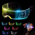 LED Visor Glasses