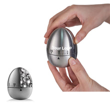 Stainless Steel Egg Mechanical Countdown Clock Timer Alarm