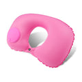 Press-To-Auto-Inflate Portable Travel Neck Support