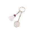 Badminton Keychain Pendant