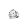 Crystal Glass Heart Shaped Candlestick