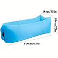 Outdoor Beach Lazy Inflatable Folding Bed Sofa Sleeping Bag