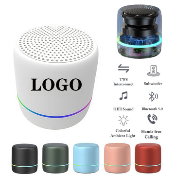 Compact Wireless Mini Bluetooth Speaker With Bass Hd Audio