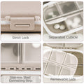 8 Compartments Travel Pill Organizer