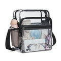 Clear PVC Crossbody Stadium Bag