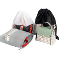 Shoe Bags Non-Woven Drawstring Shoes Organizers Set Of 5