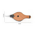 Wooden Manual Fire Blower For Barbecuing