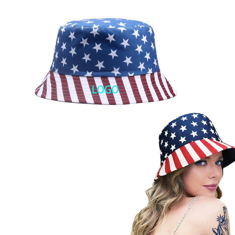 American Flag Bucket Hat