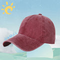 6 Panel Washed Cotton Twill Baseball Caps