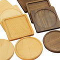 Wooden Square/Round Beverage Coaster
