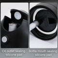 16oz Glass Olive Oil Sprayer 2 In 1 Dispenser