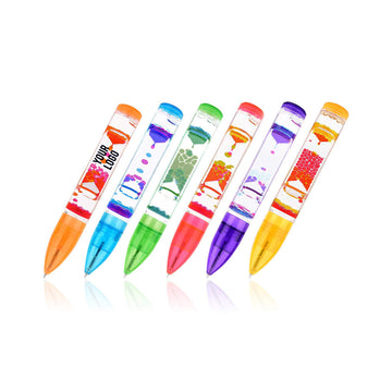Liquid Timer Ball Point Pen