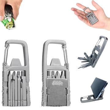 13-in-1 Phone Stand Multi-Tool Keychain