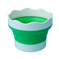 Collapsible Silicone Paint Brush Cleaner Bucket