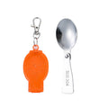 Portable Stainless Collapsible Spoon With Case